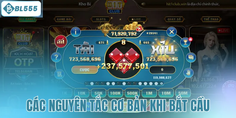 Các nguyên tắc cơ bản khi bắt cầu