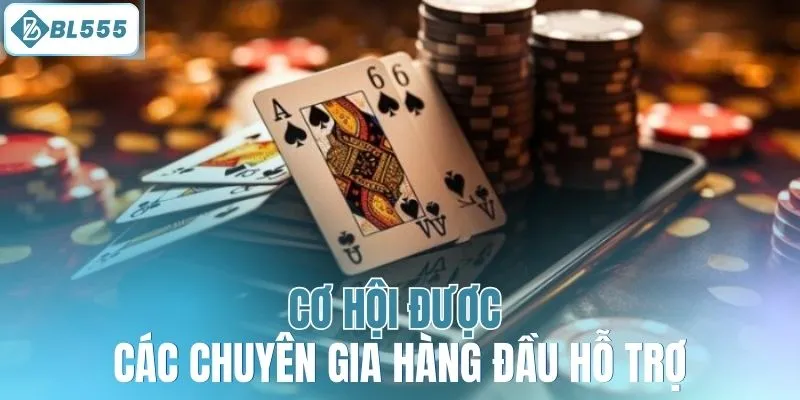 Cơ hội được các chuyên gia hàng đầu hỗ trợ