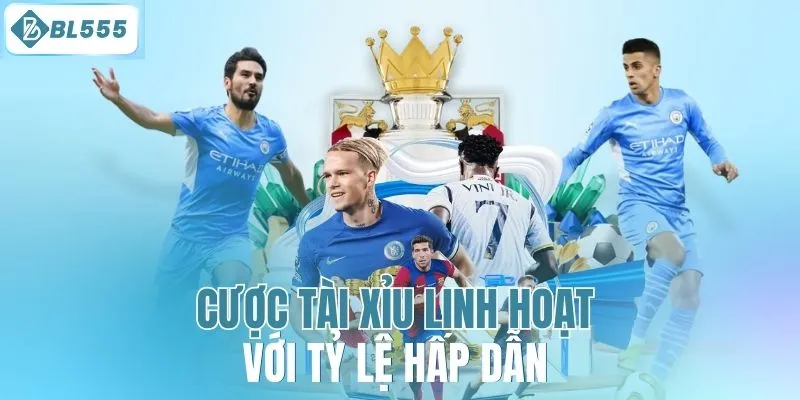 Cược tài xỉu linh hoạt với tỷ lệ hấp dẫn