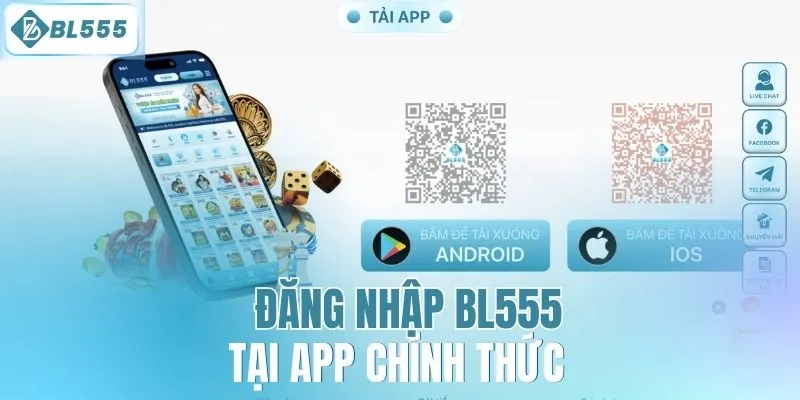 Đăng nhập BL555 tại app chính thức